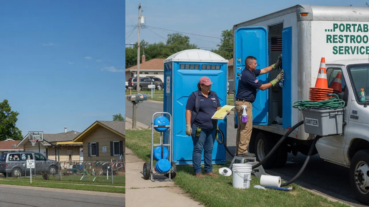 Porta Potty Rental in Milmine, IL near me